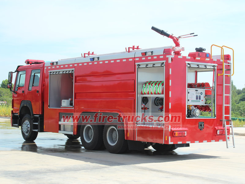 HOWO firefighting vehicles for sale