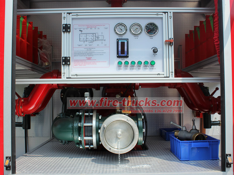 FAW 6000L water tender fire truck price