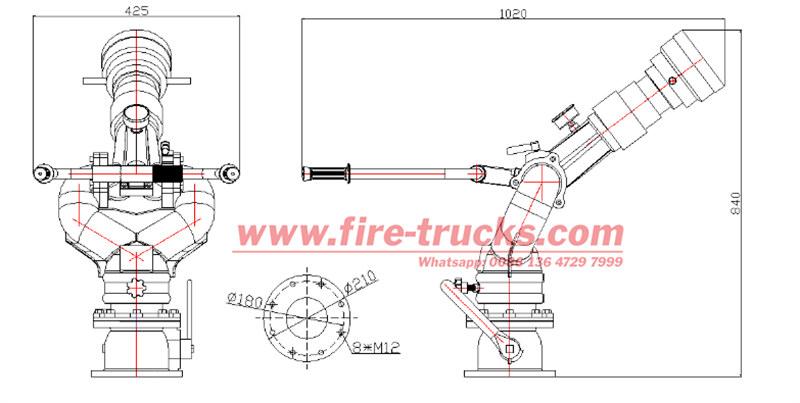 FAW 6000 liters water tender for sale