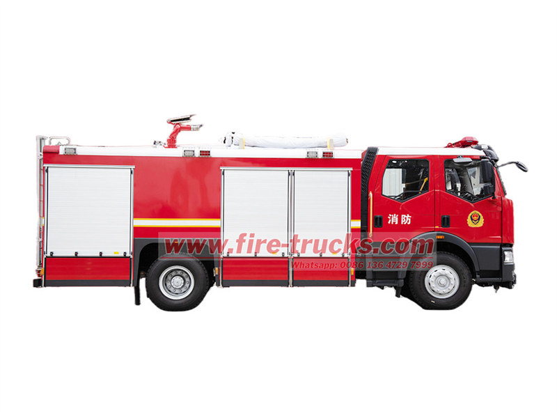 FAW 6 wheeler industrial water tender