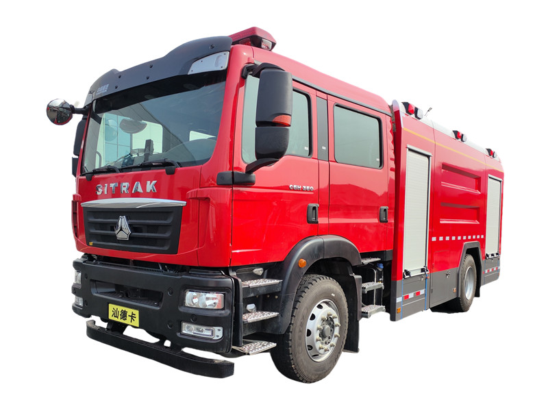 SINOTRUK SITRAK water foam fire engine SINOTRUK SITRAK water foam fire engine