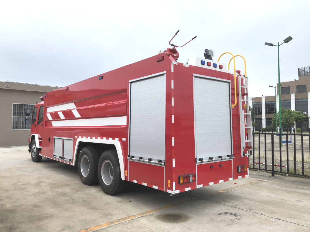 Isuzu Fire Rescue Vehicles 6HK1 engine maintenance tips