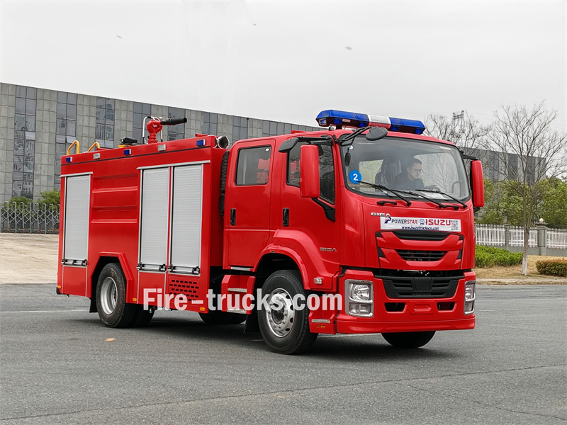 Isuzu FVZ GIGA 6 cbm foam fire truck