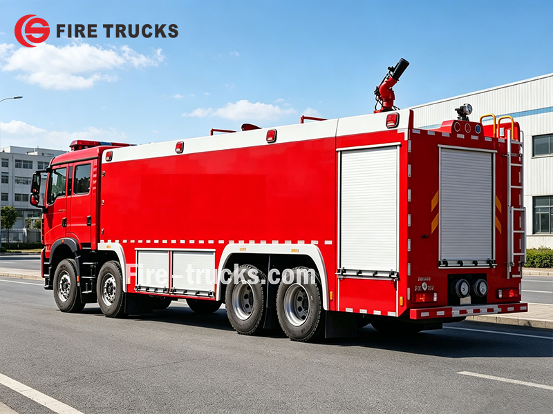 SITRAK HOWO 6000L Water Tank Wildland Water Tender Price Philippines