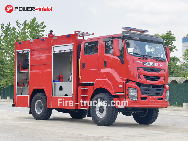 ISUZU off road fire truck ISUZU off road fire truck
