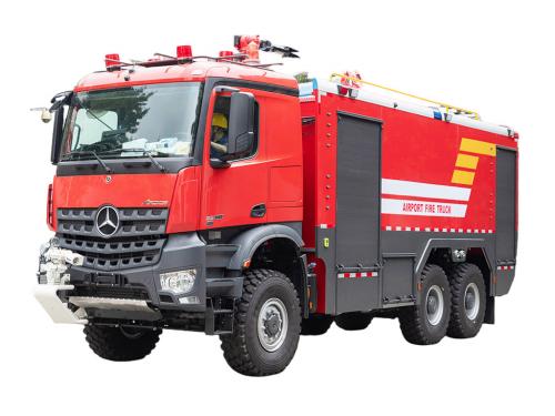Benz Arocs 6x6 offroad ARFF apparatus airport fire truck