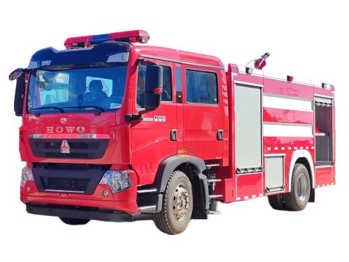 Sinotruk HOWO water foam tanker firefighting truck