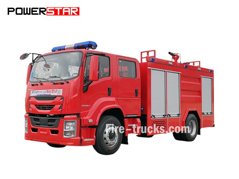 Banama Isuzu FVZ 6HK1 engine fire tender