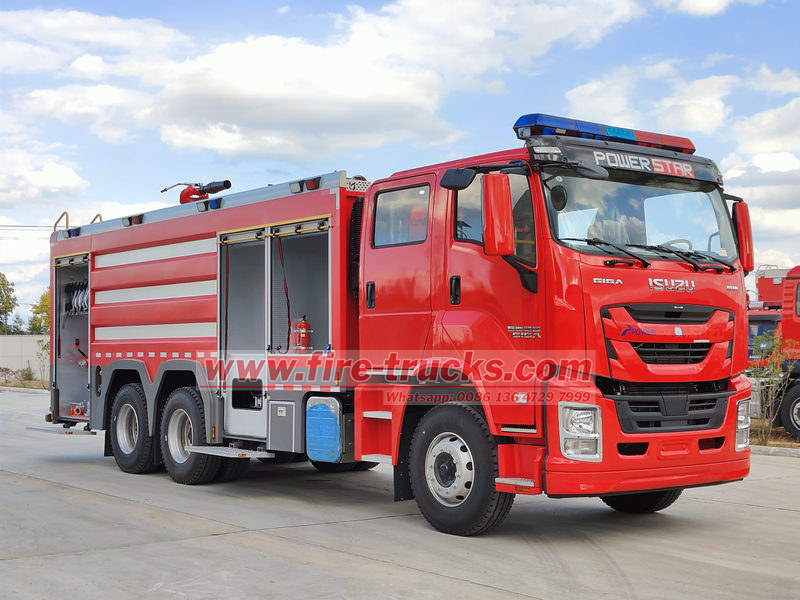 ISUZU မီးသတ်ကားများတွင် Standard Firefighting Equipment ၏ ရည်ရွယ်ချက်