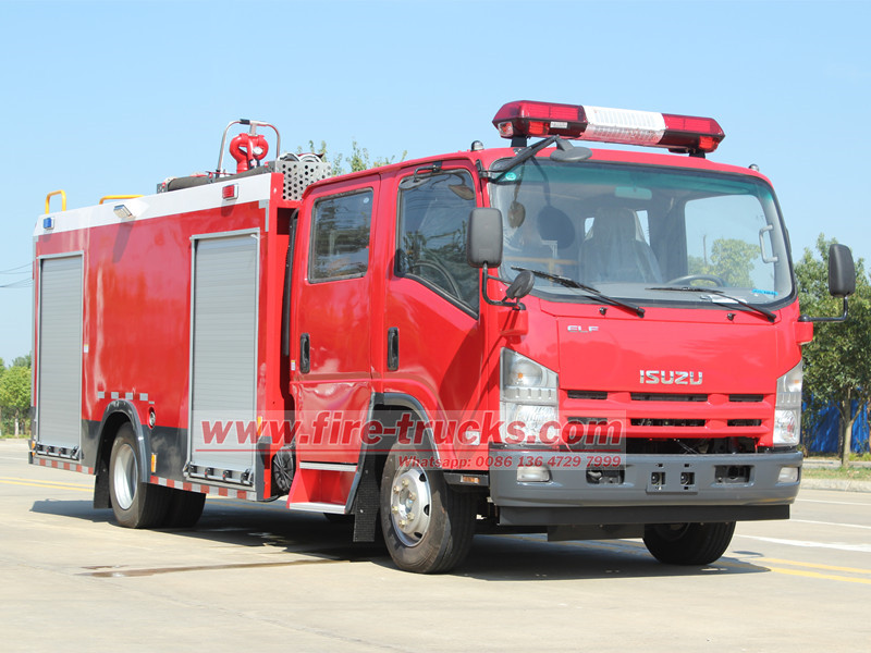 ISUZU Foam Fire Truck- စစ်ဆင်ရေးနှင့် ပြဿနာဖြေရှင်းခြင်းလမ်းညွှန်